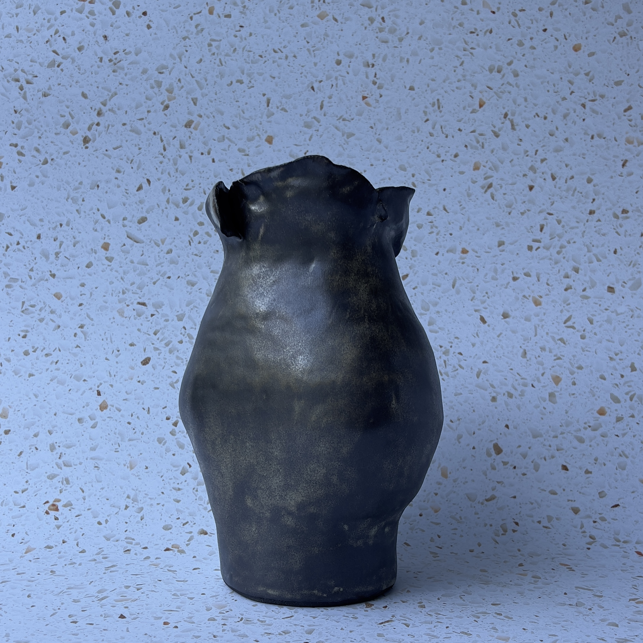 Sort silke 24 - Billede 2