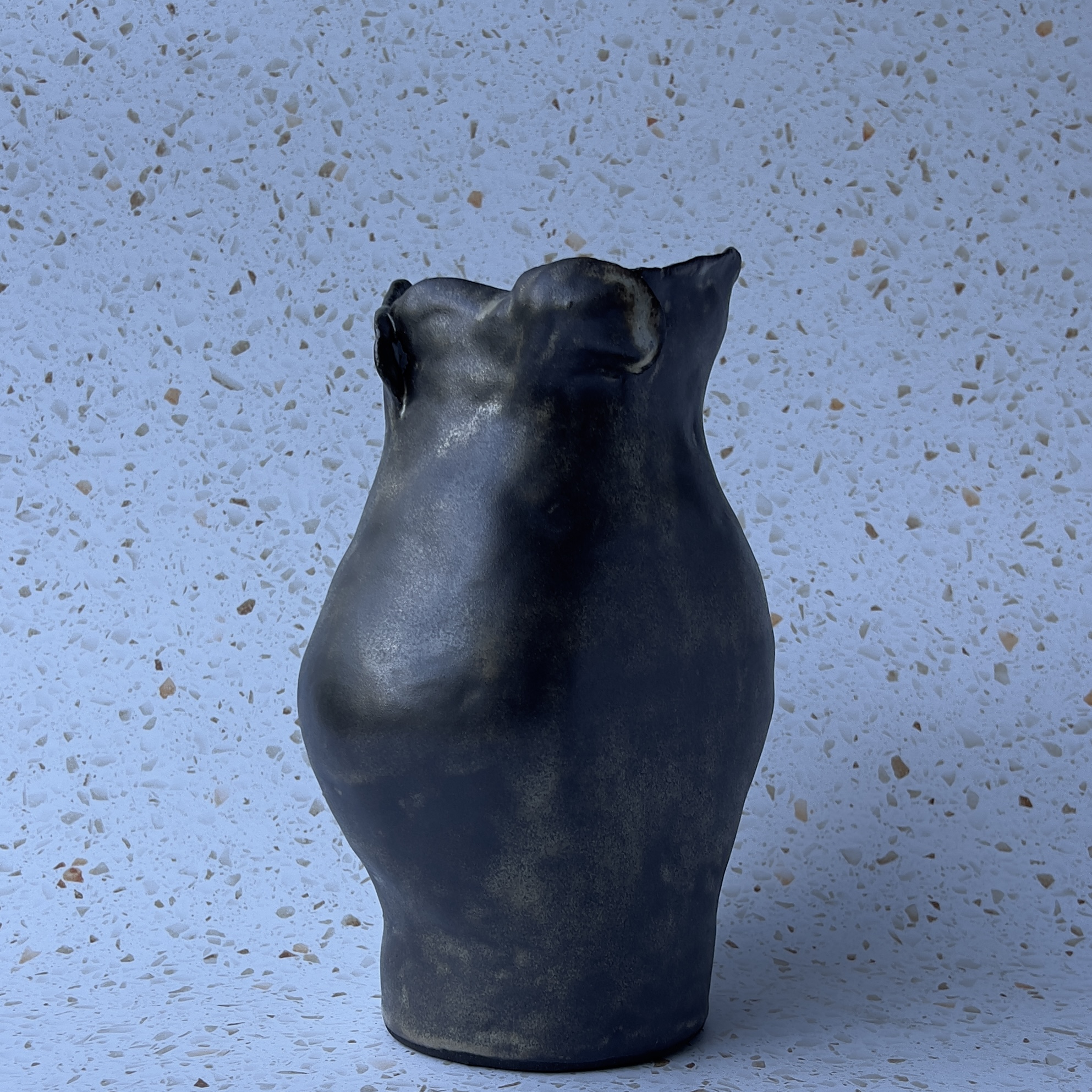 Sort silke 24 - Billede 4