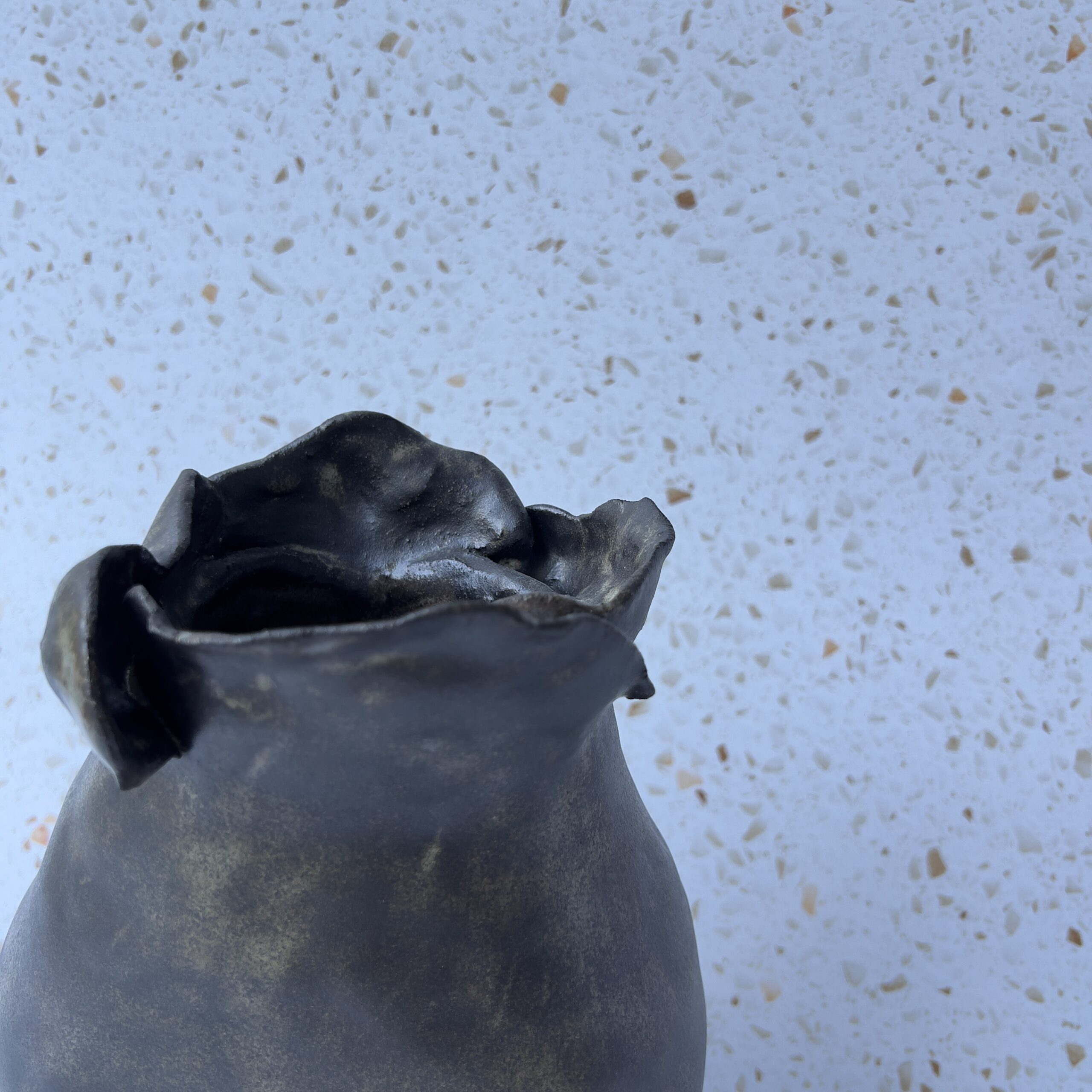 Sort silke 24 - Billede 3